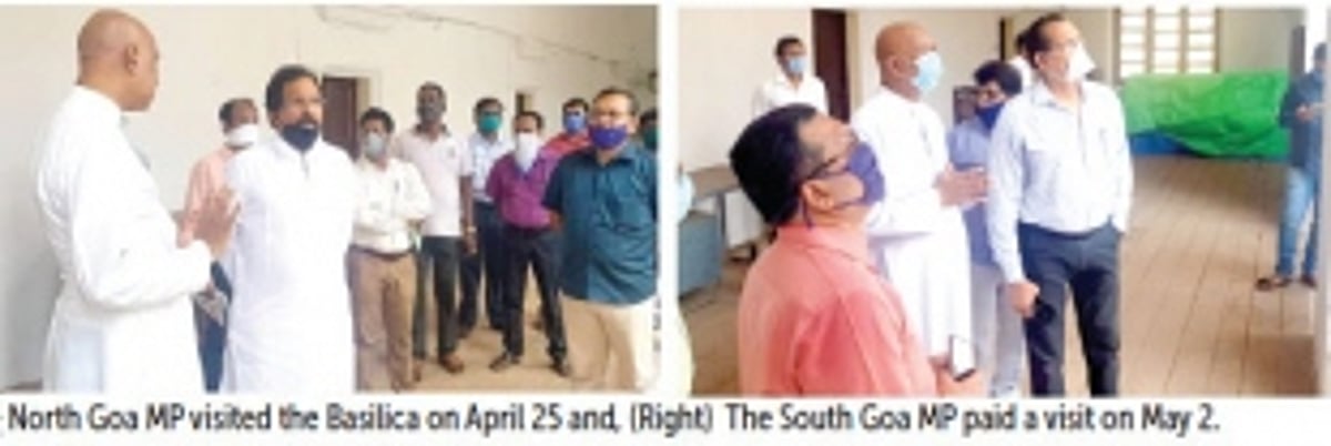 Will ensure protection of world heritage monument: Sardinha, Shripad
