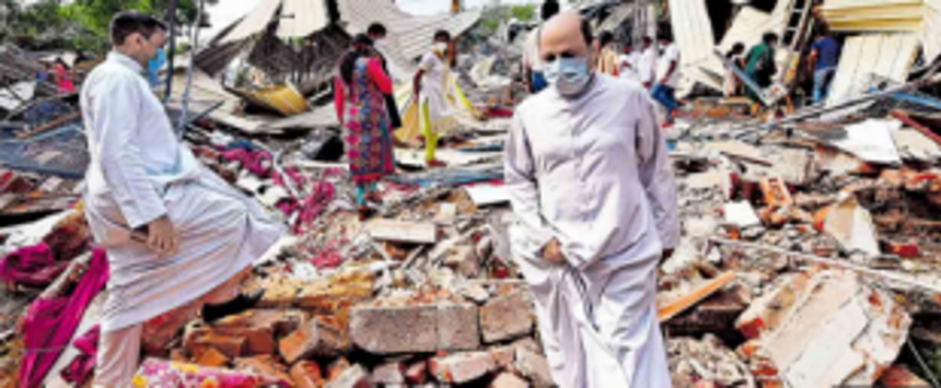 Will we get a place to pray? That is all that the parishioners of the Little Flower Church in Delhi ask