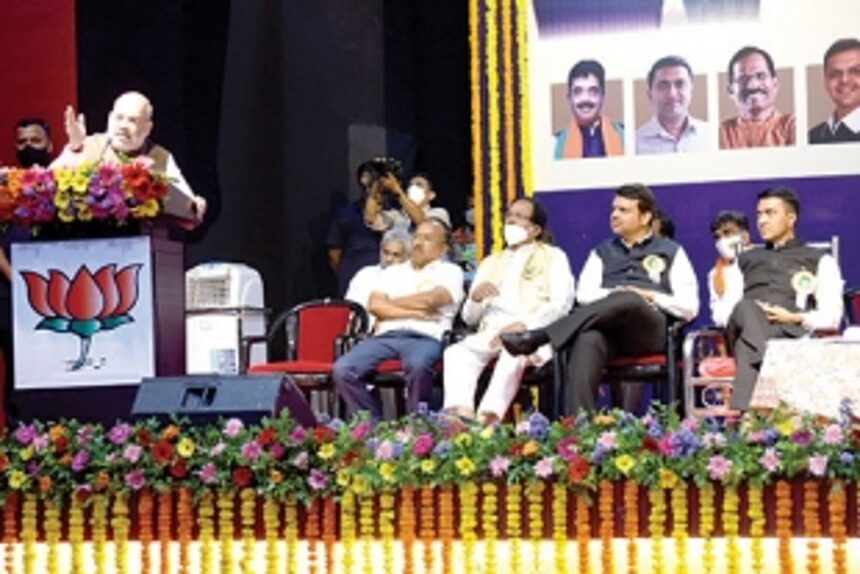 Will win absolute majority,  no alliance: BJP’s Shah