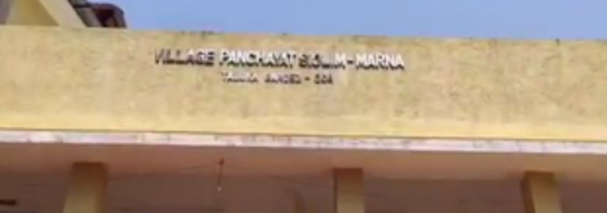 William is   dy sarpanch of Siolim-Marna p’yat