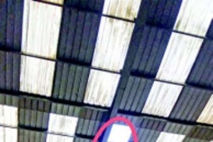 Wind blows off portion of  Ponda market roof sheet