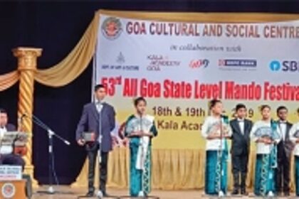Winners take it all at the all Goa Mando competition