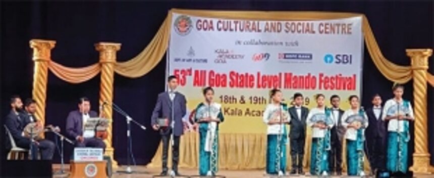 Winners take it all at the all Goa Mando competition