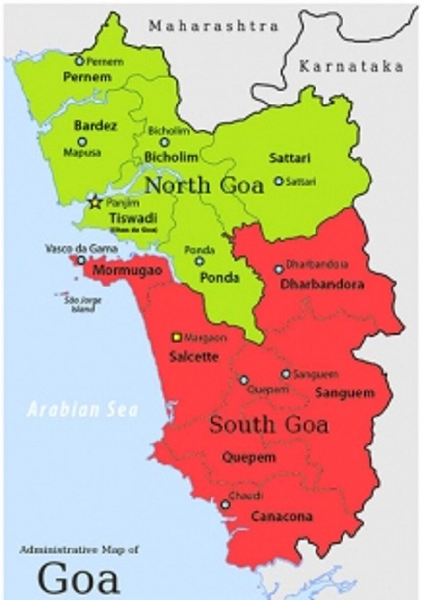 With 2 sites, Goa  at bottom of contaminated site list