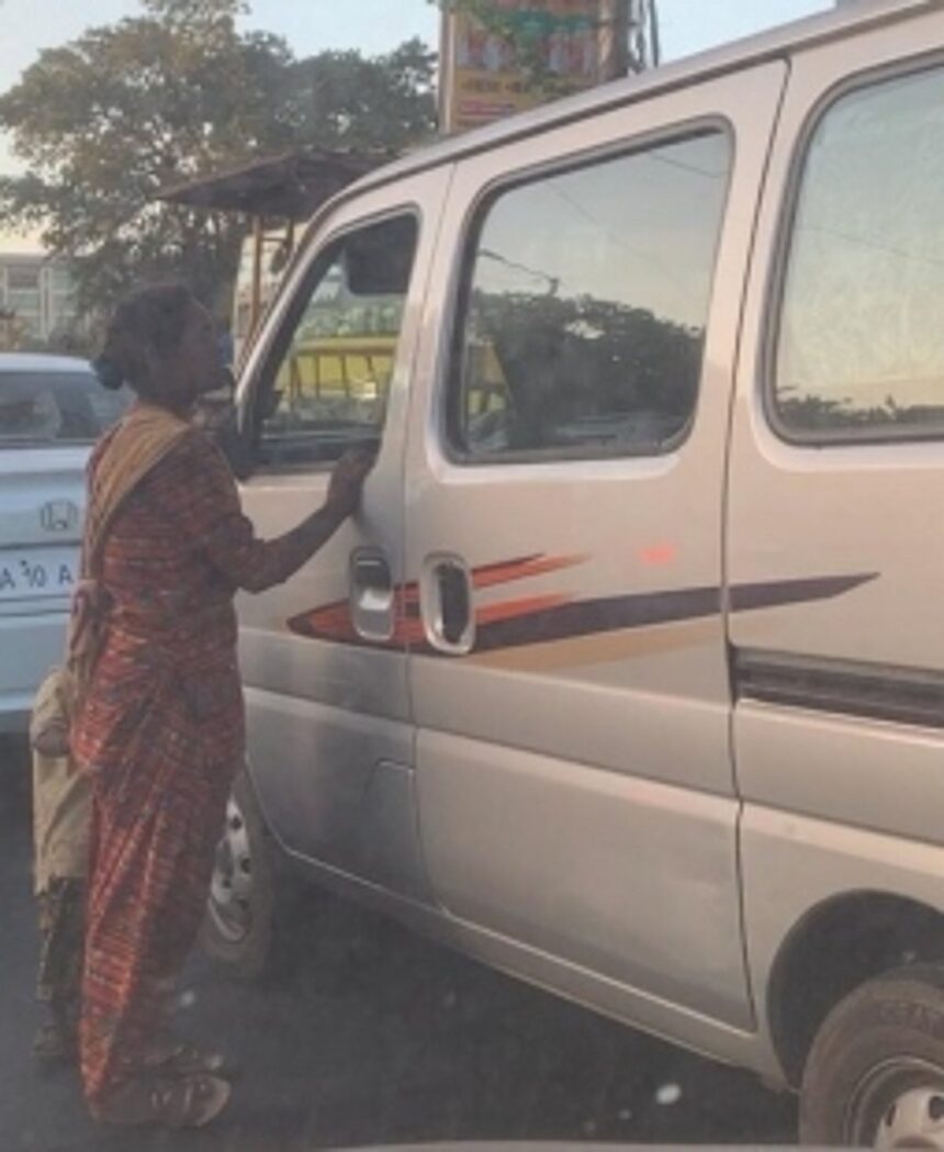 With lax law enforcement, beggars and unauthorised hawkers abound in South Goa