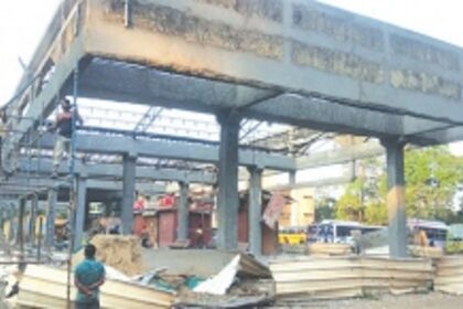 With no shelter, commuters forced to brave the elements at Ponda’s KTC Bus Stand