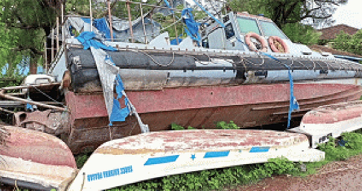With no working patrol boats, coastal police have no chance against LED trawlers