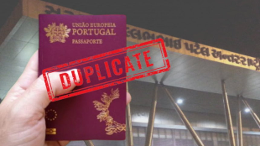 Woman with Duplicate Portuguese Passport Apprehended at Ahmedabad Airport; Investigation Underway