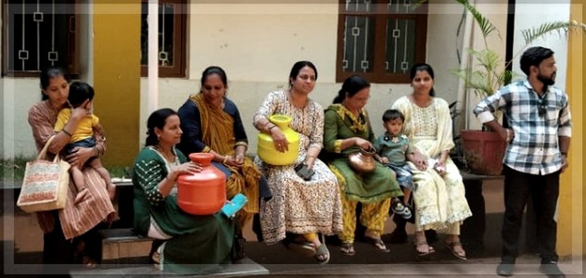 Women Protest at PWD Office in Daag-Ponda Over Water Supply Issues