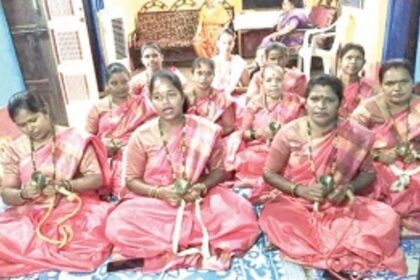 Women make a mark in male-dominated Bhajan and Ghumat Aarti tradition