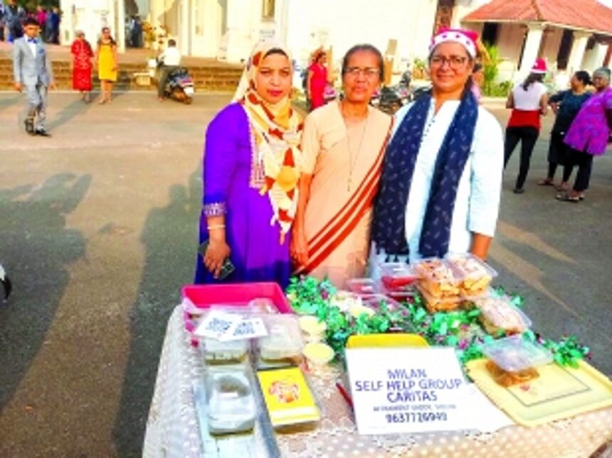 Women’s Self-Help Group ‘Milan’ breaks religious barriers for social good in Siolim 1 Women’s Self-Help Group ‘Milan’ breaks religious barriers for social good in Siolim