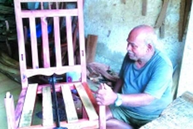 Woodwork wizard Minguel D’Costa bridges eras crafting traditional ‘volter’ chairs