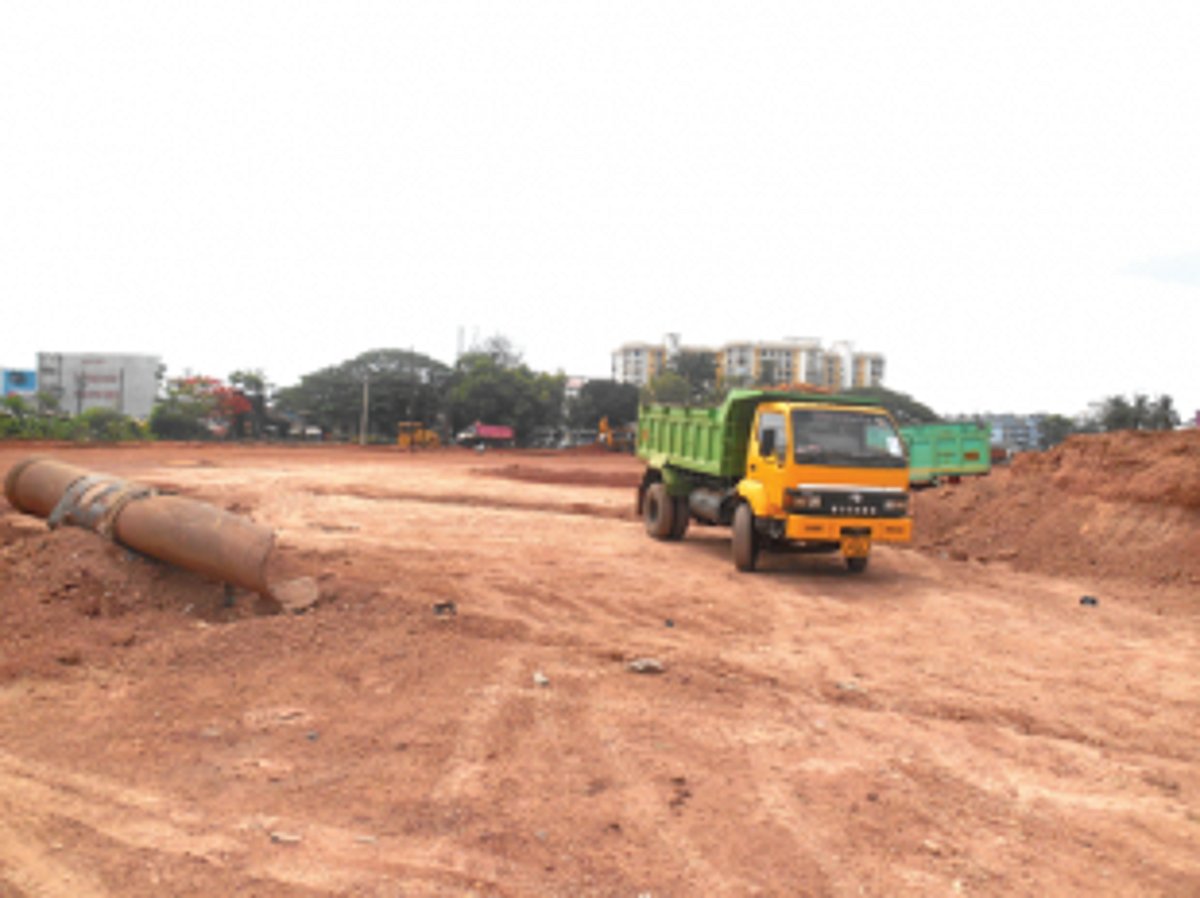 Work on new Mapusa KTC bus stand gets underway