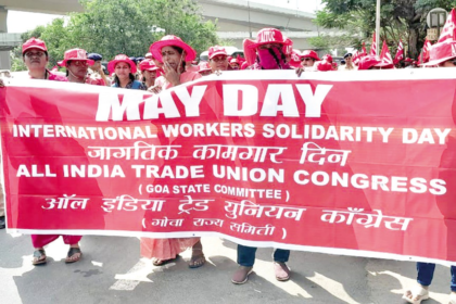 Workers Rally in Panjim on May Day Demanding Wage Hikes and Labour Reforms