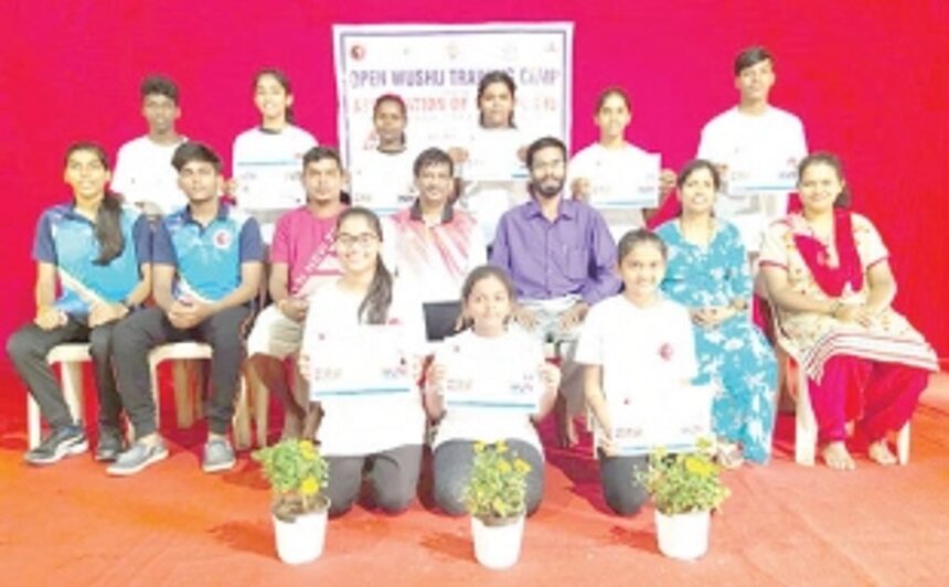 Wushu training camp held at Mandrem