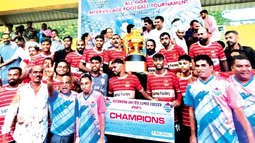 Xetrapal SC Stun Nerul SC to Lift Assonora United Super Soccer Cup with Late Winner 1 Xetrapal SC Stun Nerul SC to Lift Assonora United Super Soccer Cup with Late Winner