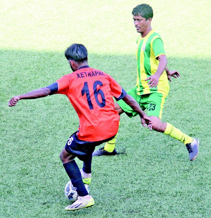 Xetrapal SC go atop, qualify for play-offs 1 Xetrapal SC go atop, qualify for play-offs