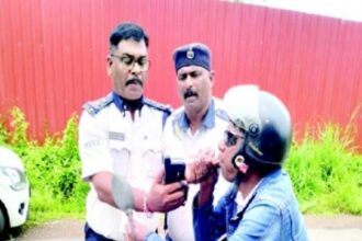 Year-end blitz: Colva Traffic Cell books 29 drunk drivers in  December, 199 in all of 2023