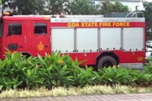 Yet another hectic day for  fire personnel in Margao