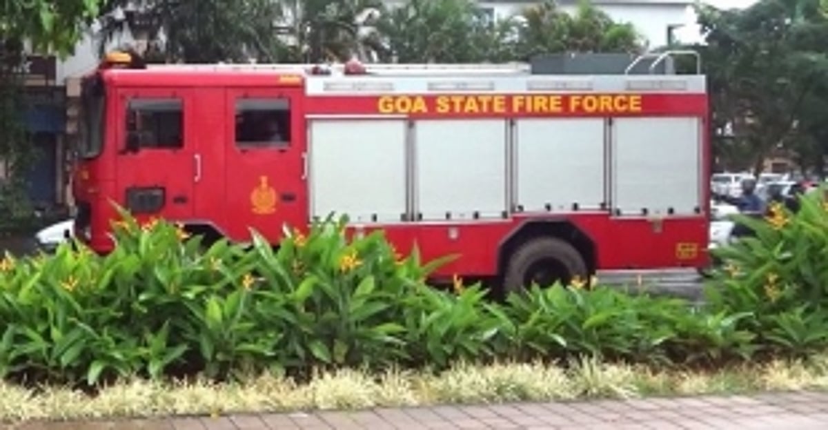 Yet another hectic day for  fire personnel in Margao