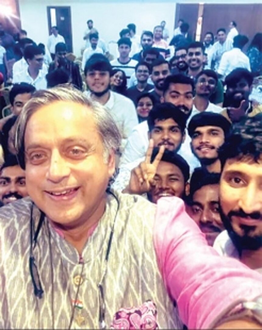 You can’t have barbarism in the name of development: Tharoor on double tracking