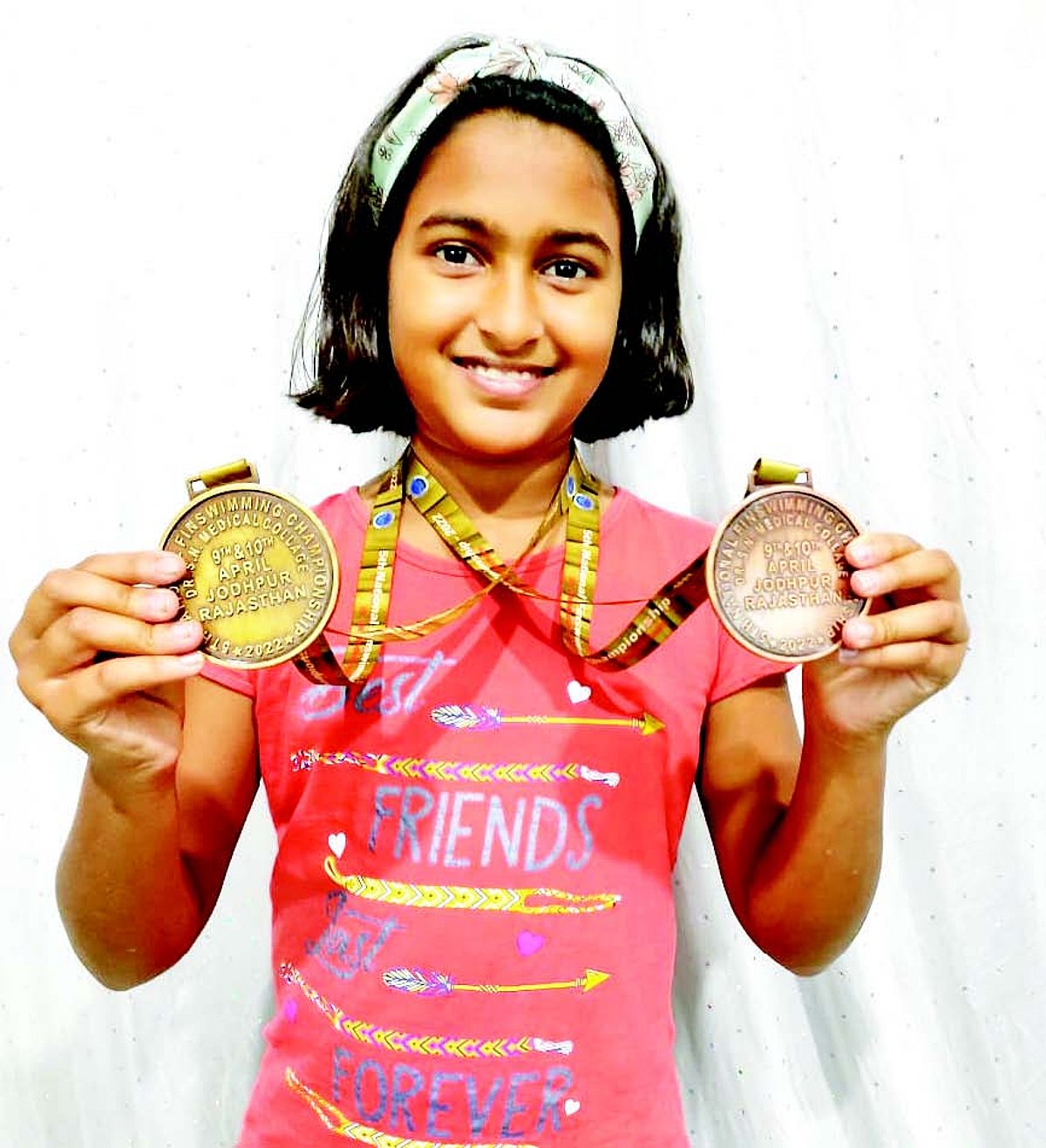 Young Goan swimmer
Purvi aims for glory