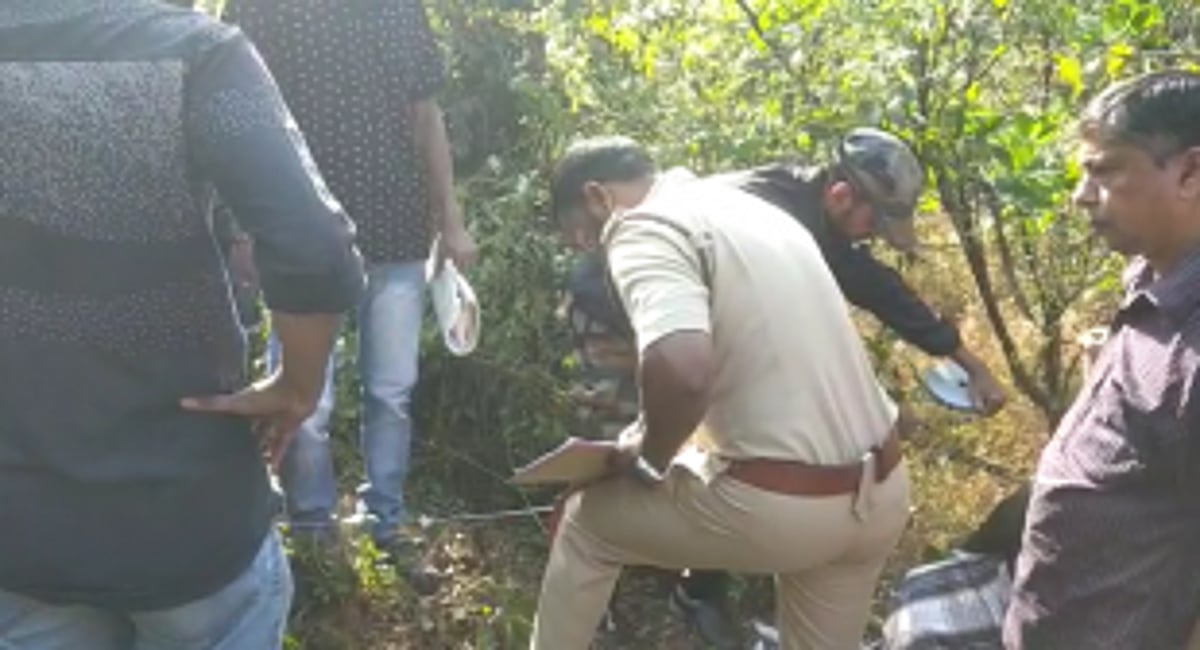Young leopard killed in a trap at Valpoi