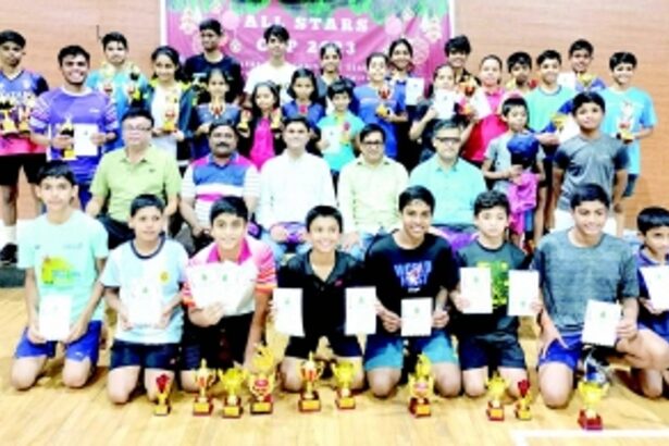 Yousuf, Sufiya bag triple crowns in badminton