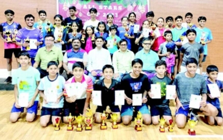 Yousuf, Sufiya bag triple crowns in badminton