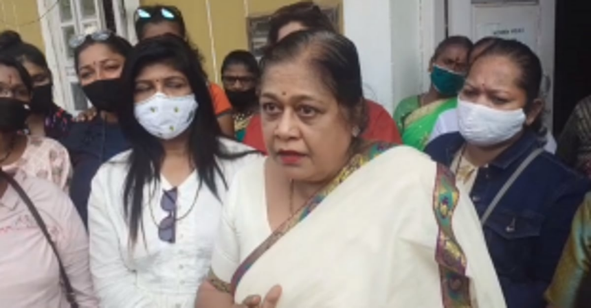 Youth and Mahila Congress demand fromWomen’s Police Station reason behind no FIR against Milind Naik