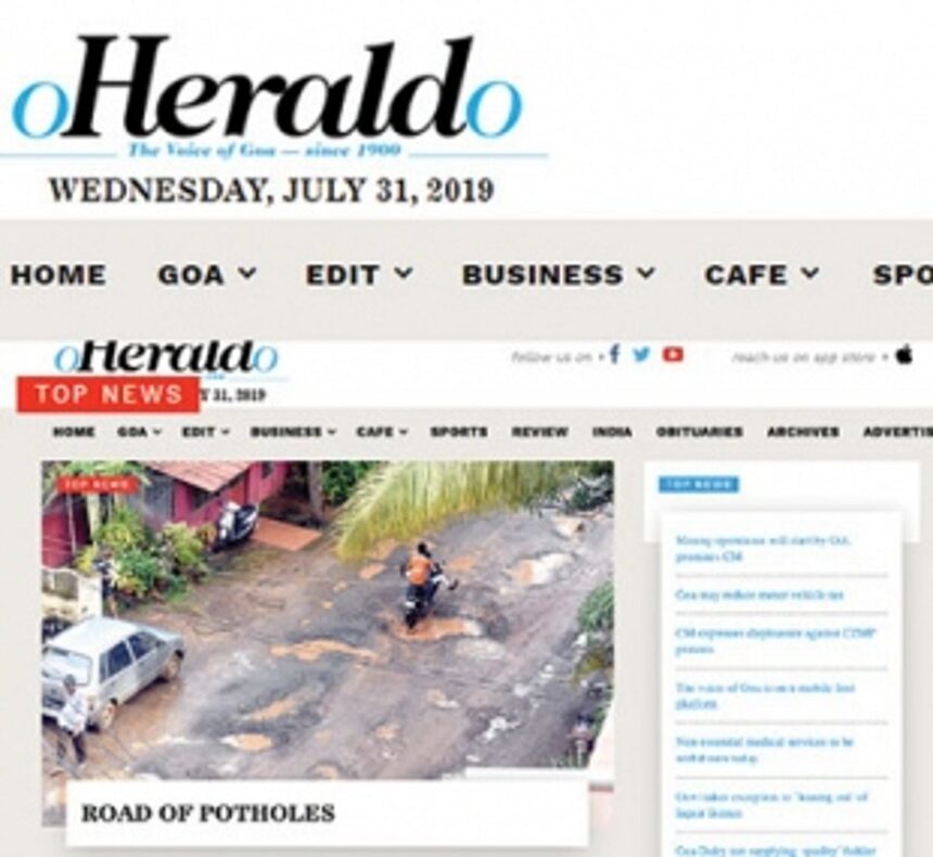 www.heraldgoa.in is your go-to destination for news on the go