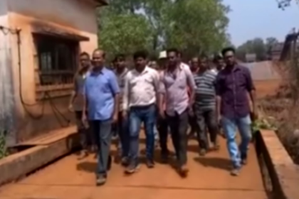 ‘Aggrieved’ workers  of Chowgule block  ore transportation