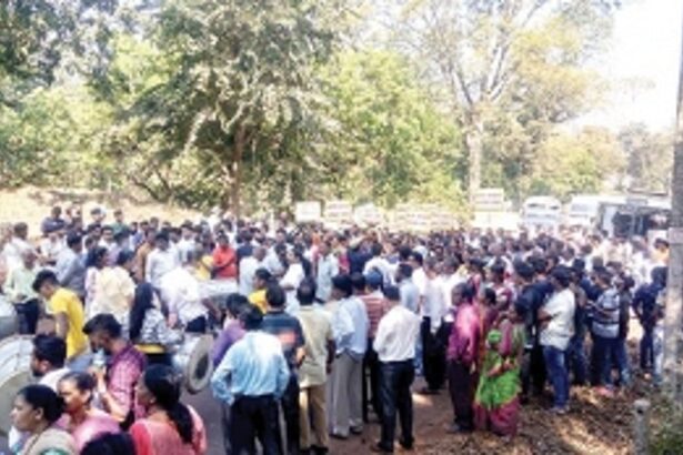 ‘Amchi Mhadei, Amkam Zai’ slogan echoes at Khandepar