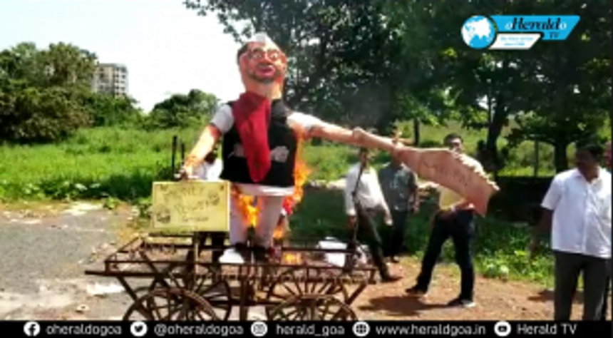 ‘Amdarchorasur’ protest at Mapusa today 1 ‘Amdarchorasur’ protest at Mapusa today