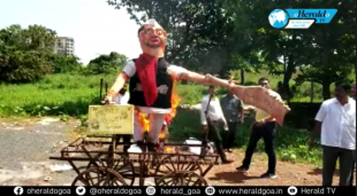 ‘Amdarchorasur’   protest at   Mapusa today