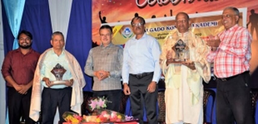 ‘Book of the Year Award’ presented to Fr. Eusebio Gomes & Fr. Jose Dias 1 ‘Book of the Year Award’ presented to Fr. Eusebio Gomes & Fr. Jose Dias