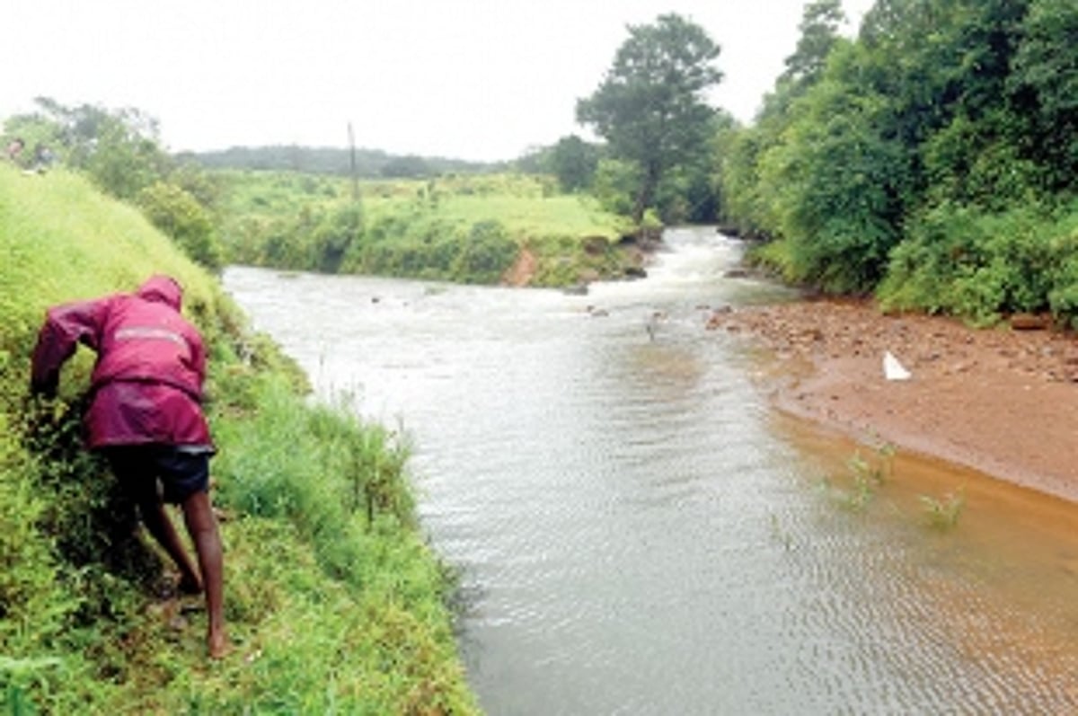 ‘First time river water is not taking its natural course’