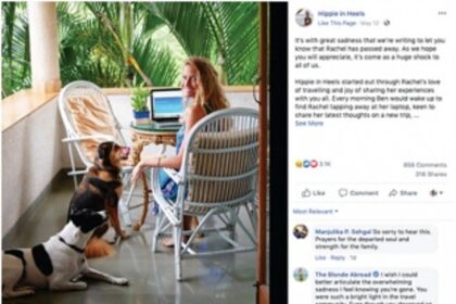 ‘HIPPIE IN HEELS’ TRAVELS TO UP ABOVE THE WORLD SO HIGH