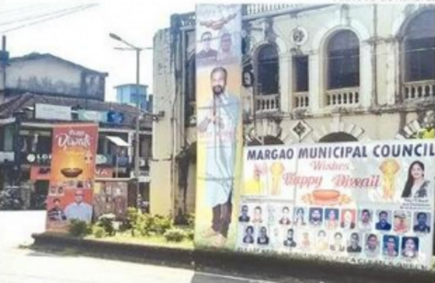 ‘Margao councillors should be fined for not paying fees for their festive hoardings’