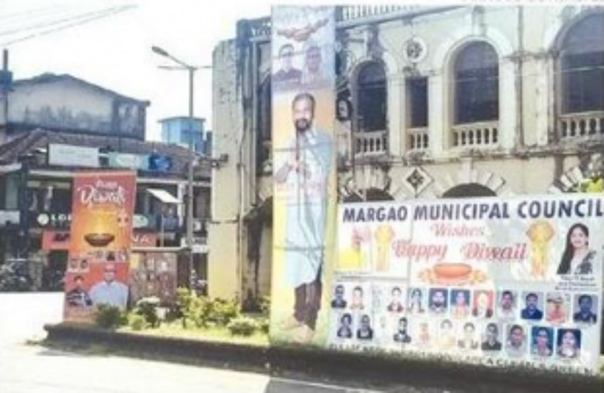 ‘Margao councillors should be fined for not paying fees for their festive hoardings’