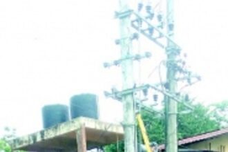 ‘Power leakage’ leaves line helper injured at Curti