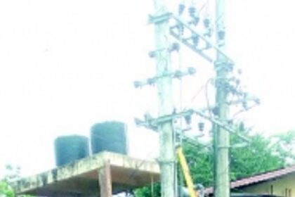 ‘Power leakage’ leaves line helper injured at Curti