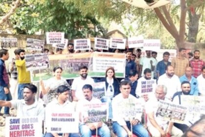 ‘Save Old Goa, Save Goa’s Heritage’: Activists stage protest at Jantar Mantar