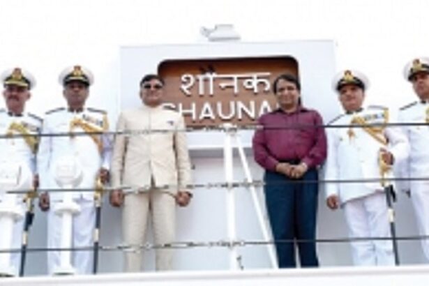 ‘Shaunak’ inducted into Coast Guard  giving fillip to maritime security