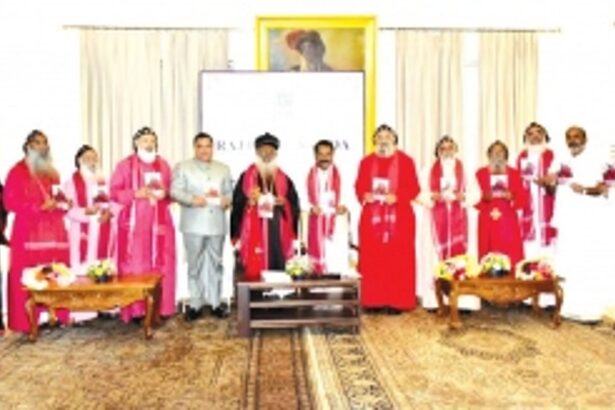 ‘The Contemporary Speeches’ authored by Governor P S Sreedharan Pillai released