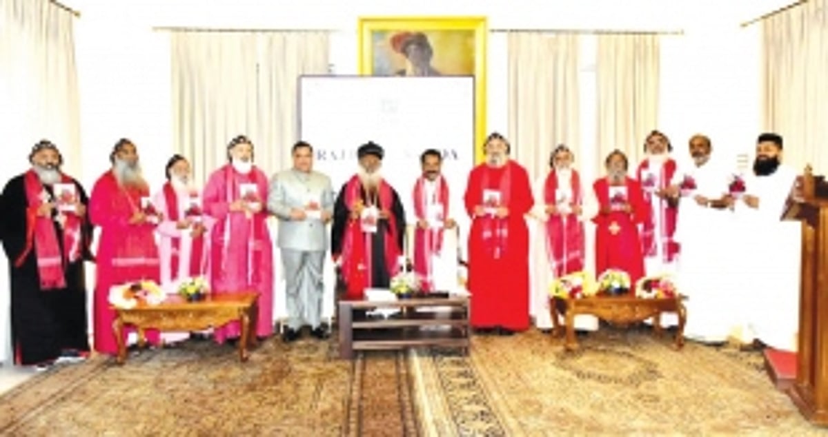 ‘The Contemporary Speeches’ authored by Governor P S Sreedharan Pillai released