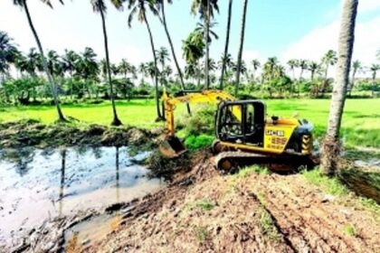 ‘Unauthorised’ excavation leaves Taleigao fields damaged