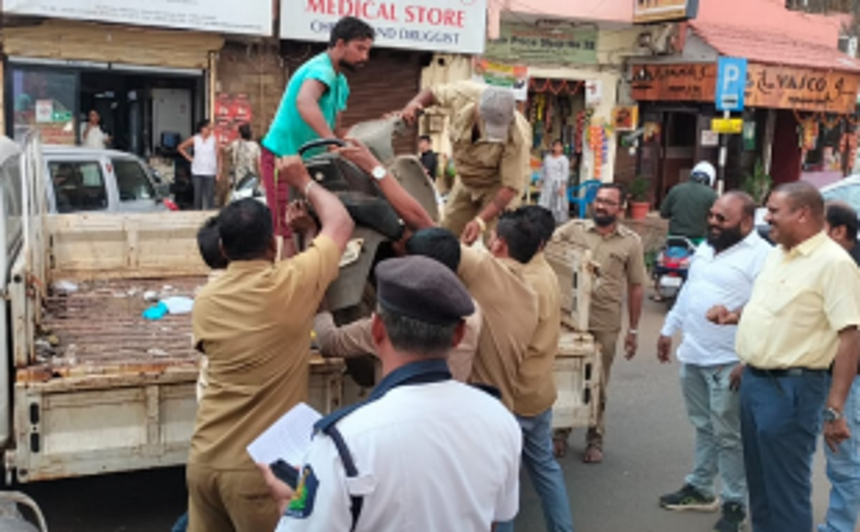 ‘Valor tumkam’ MMC for  clearing abandoned vehicles
