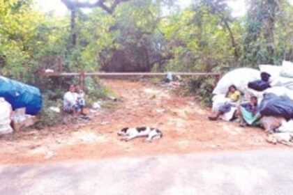 ‘Valuable scrap’ at the inoperative  Canacona GTP attracts ragpickers