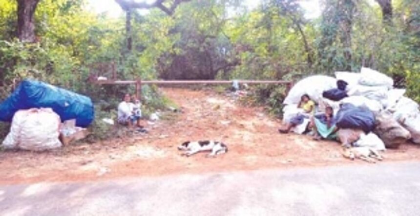 ‘Valuable scrap’ at the inoperative  Canacona GTP attracts ragpickers